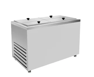 فریزر صندوقی 4 درب استیل