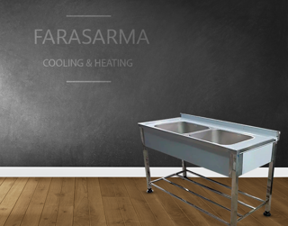 سینک صنعتی 150 سانتی